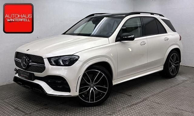 Manufaktur diamantweis (metallic) Gebraucht 2022 Mercedes GLE350 Exclusive SUV | 62.300 € (Teuer) - Bild 1/4