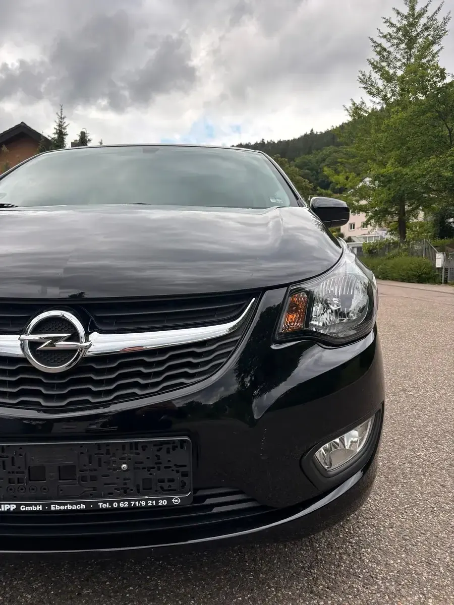 Używany Opel Karl Excite 75 KM (55 kW) 2017 Czarny Hatchback