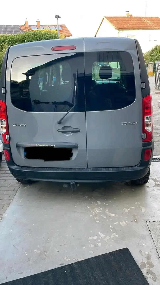 Gebraucht Mercedes Citan 111 109 PS (80 kW) 2014 Grau Van / Kleinbus