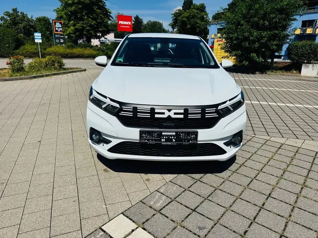 Gebraucht Dacia Sandero Expression 101 PS (74 kW) 2024 Weiß Limousine