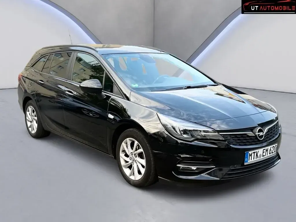 Gebraucht Opel Astra Edition 122 PS (89 kW) 2021 Schwarz Kombi