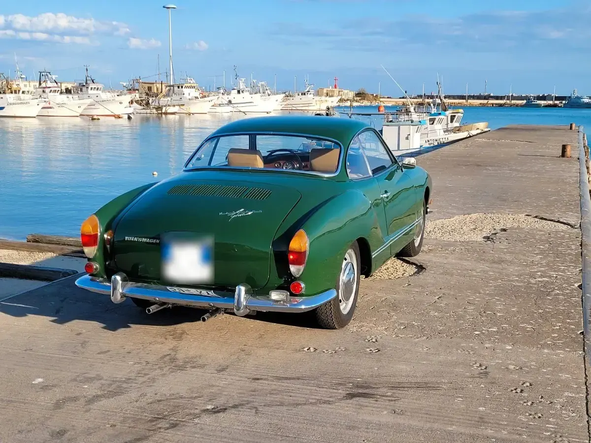 Usata VW Karmann Ghia Karmann 50 CV (36 kW) 1971 Verde Coupé