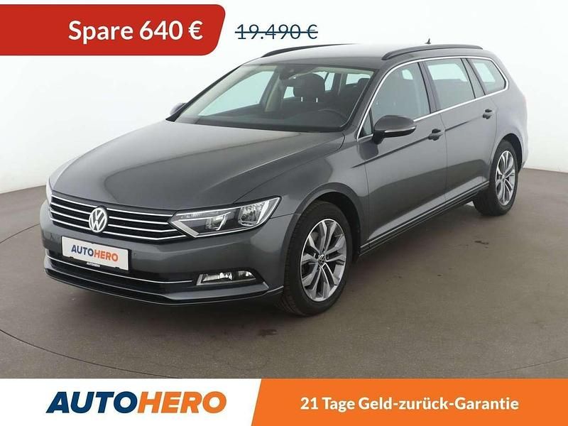 Grau Gebraucht 2017 VW Passat Comfortline Kombi | 18.850 € (Fairer Preis) - Bild 1/3