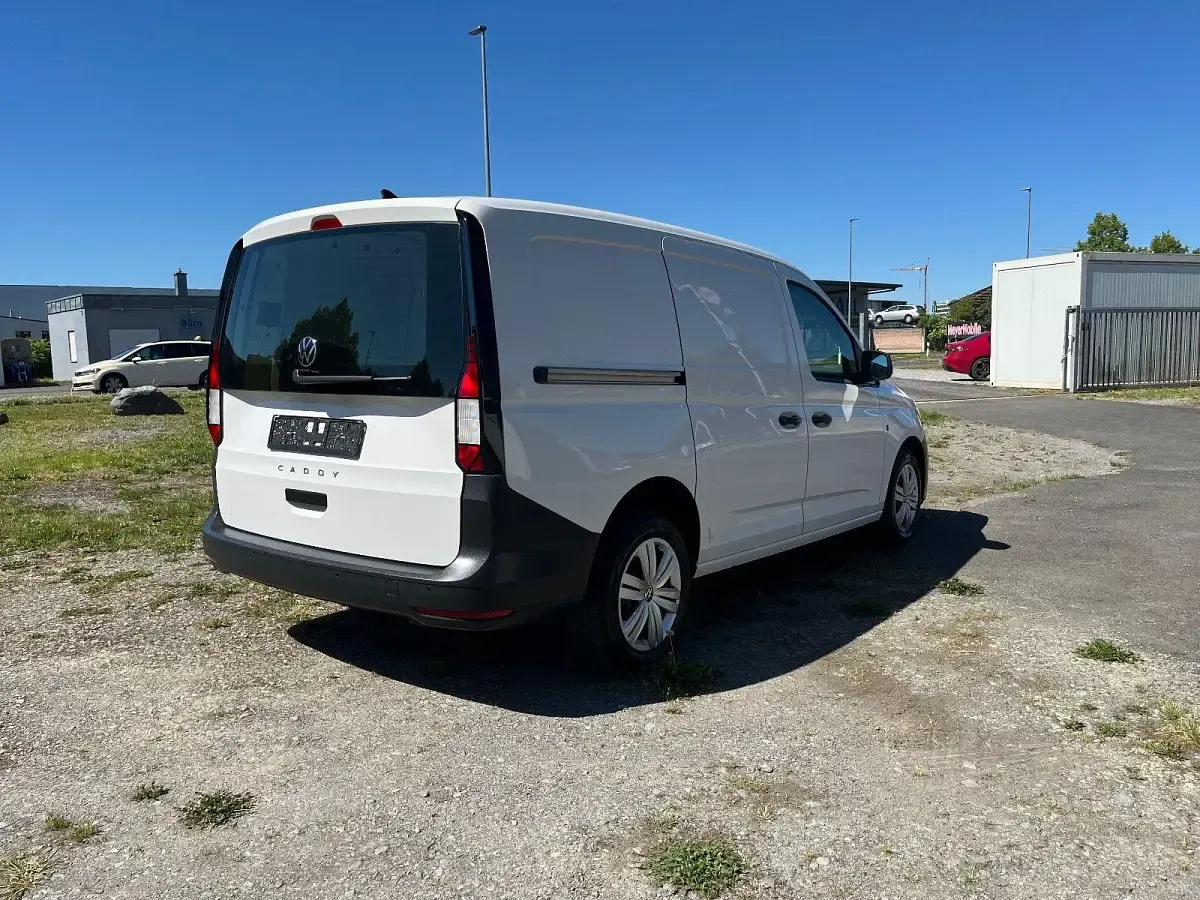 Gebraucht VW Caddy Maxi 102 PS (75 kW) 2021 Weiß Van / Kleinbus