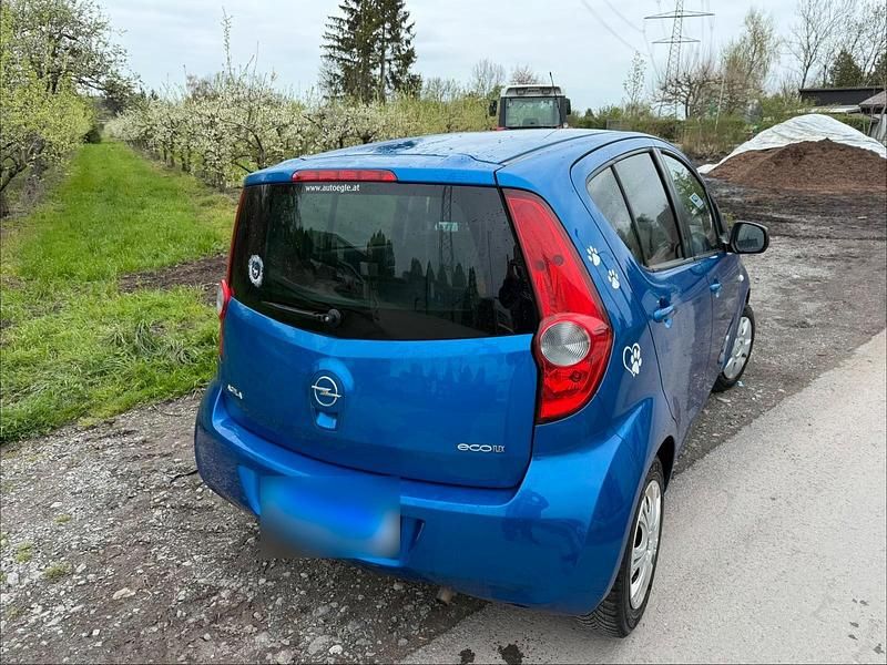 Second-hand Opel Agila 50 CP (36 kW) 2012 Albastru Hatchback