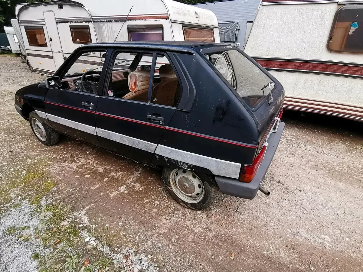 Gebraucht Citroën Visa 34 PS (25 kW) 1981 Schwarz Kleinwagen
