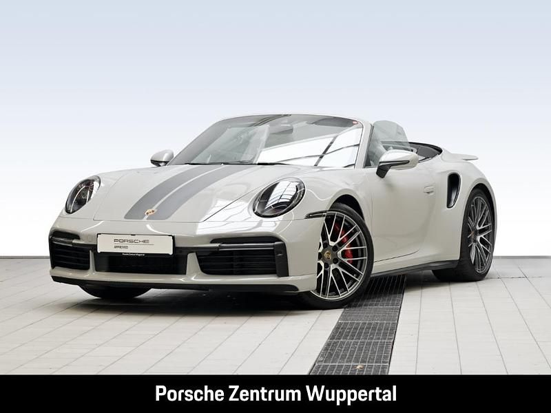 Weiß Gebraucht 2021 Porsche 911 Turbo Cabriolet Cabrio | 186.890 € (Superpreis) - Bild 1/4