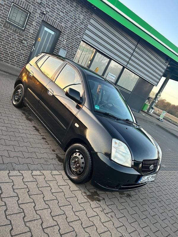 Schwarz Gebraucht 2007 Kia Picanto Kleinwagen | 650 € (Superpreis) - Bild 1/4