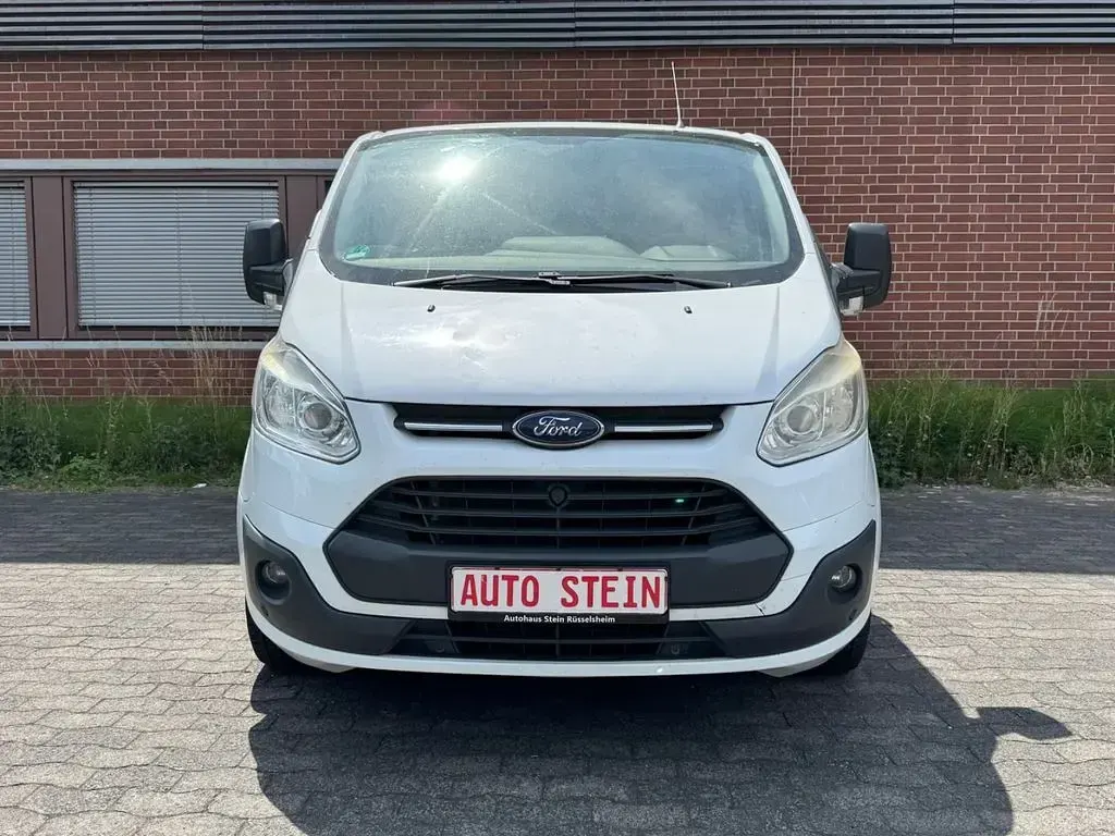 Gebraucht Ford Transit Custom Trend 125 PS (91 kW) 2014 Weiß Van / Kleinbus
