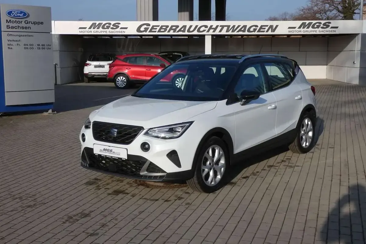 Gebraucht Seat Arona Beats 150 PS (110 kW) 2021 "nevada" weiss SUV
