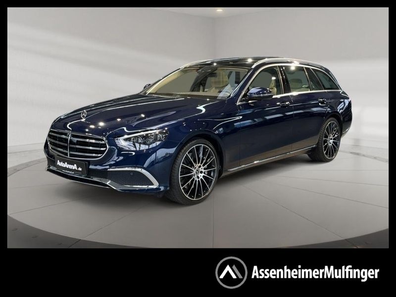 Cavansitblau metallic Gebraucht 2020 Mercedes E400 Exclusive Kombi | 45.914 € (Guter Preis) - Bild 1/4