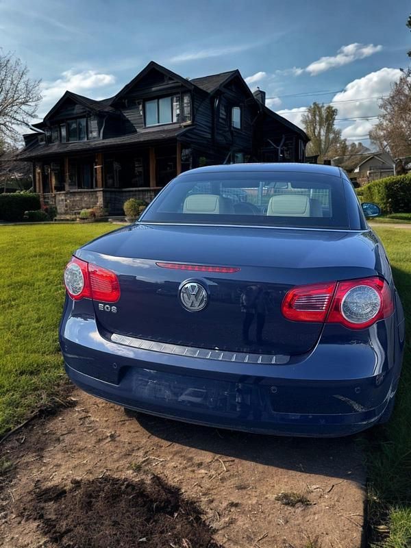 Blau Gebraucht 2008 VW Eos Cabrio | 2.200 € - Bild 1/4