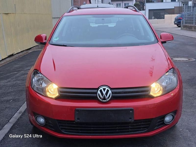Rot Gebraucht 2010 VW Golf VI Trendline Kleinwagen | 4.999 € (Fairer Preis) - Bild 1/4