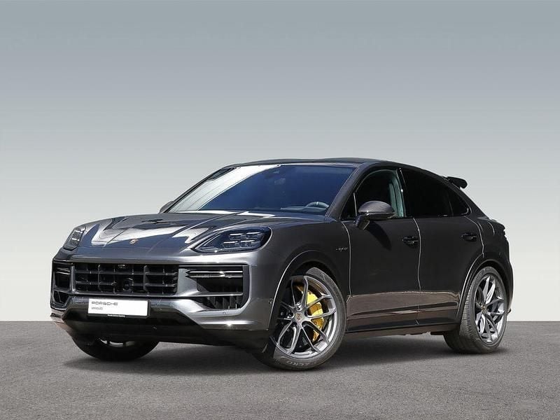 Grau Gebraucht 2024 Porsche Cayenne Turbo E-Hybrid Coupe Coupé | 192.900 € - Bild 1/4