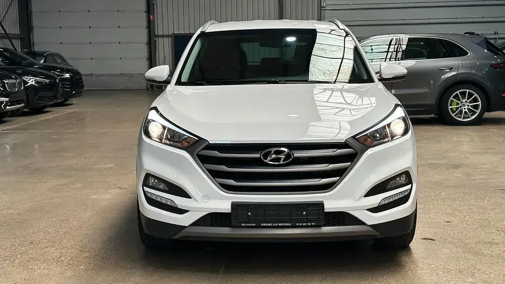 Gebraucht Hyundai Tucson Style 185 PS (136 kW) 2016 Weiß SUV