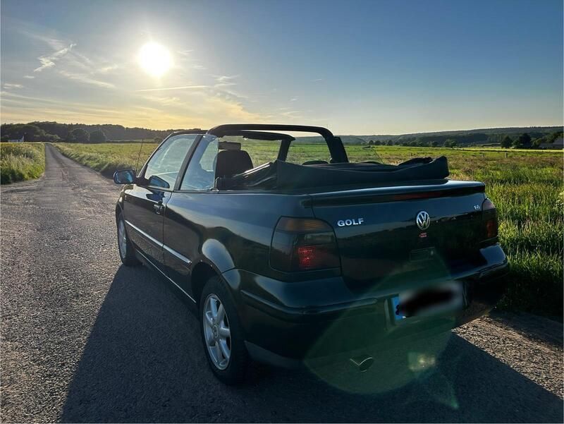 Blau Gebraucht 1998 VW Golf Cabriolet Cabrio | 1.690 € (Superpreis) - Bild 1/4