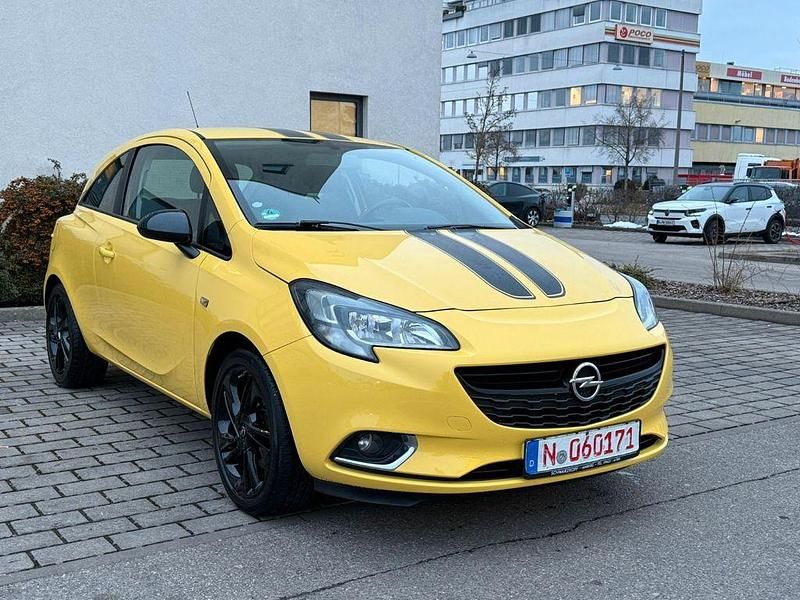 Gebraucht Opel Corsa Color Edition 101 PS (74 kW) 2015 Gelb Kleinwagen