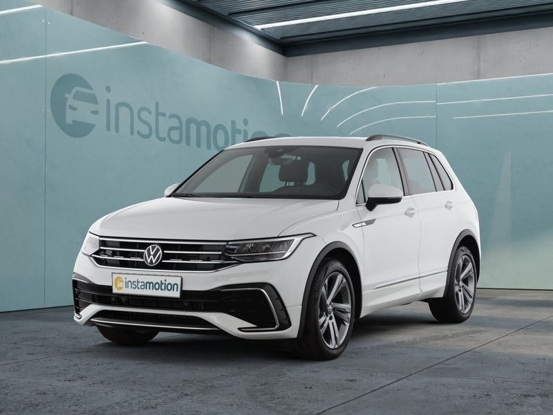 Weiß Gebraucht 2024 VW Tiguan R-line SUV | 43.060 € (Fairer Preis) - Bild 1/4