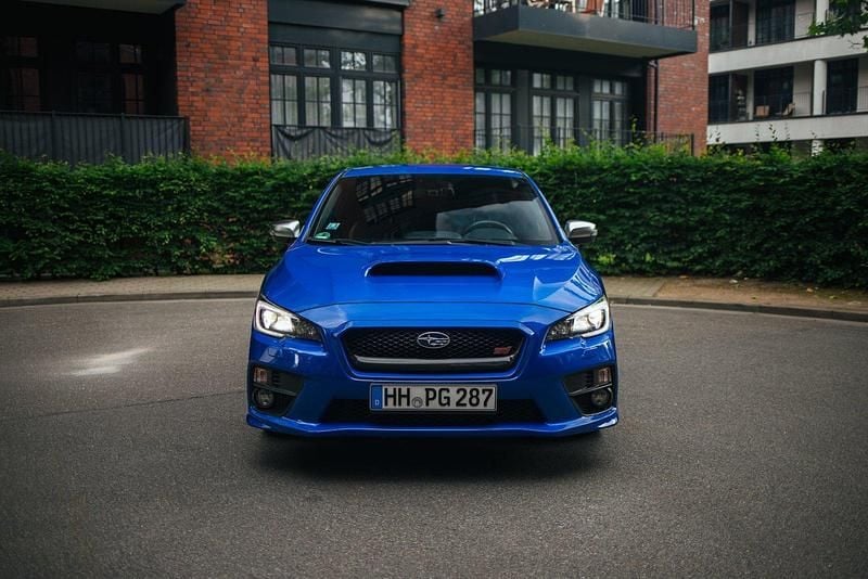 Blau Gebraucht 2016 Subaru WRX STI Limousine | 29.900 € (Fairer Preis) - Bild 1/4