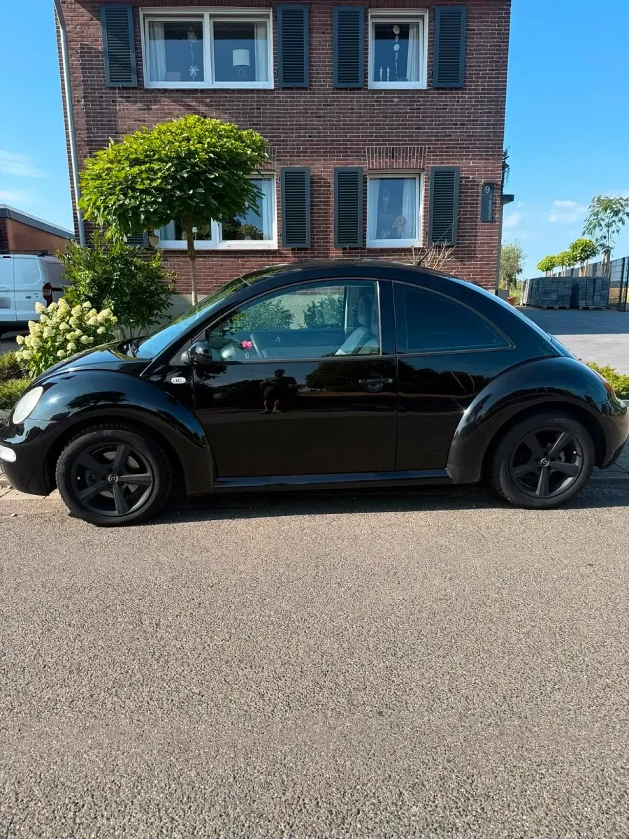 Gebraucht VW New Beetle 71 PS (52 kW) 2002 Schwarz Kleinwagen