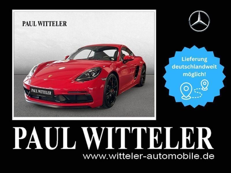 Karminrot Gebraucht 2019 Porsche 718 Cayman GTS Sport | 74.990 € (Guter Preis) - Bild 1/4