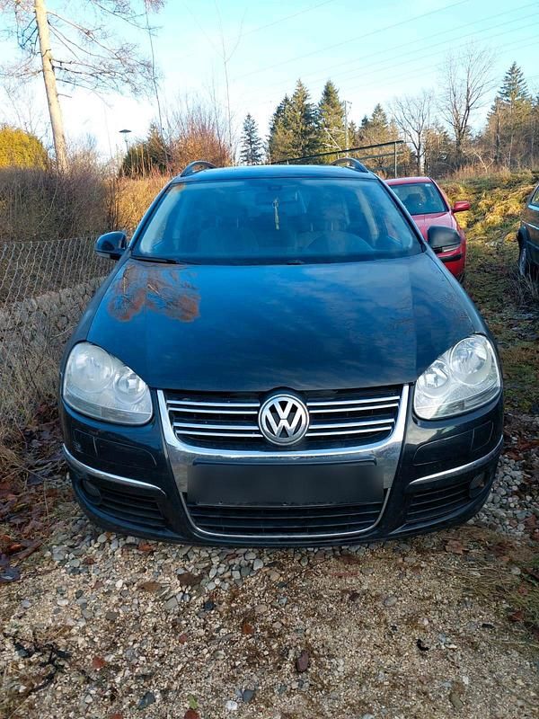 Schwarz Gebraucht 2007 VW Golf V Kombi | 1.999 € (Guter Preis) - Bild 1/4