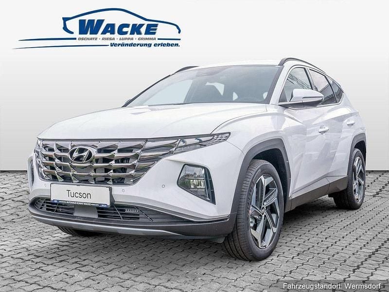 Farbe: weiss Gebraucht 2023 Hyundai Tucson Trend SUV | 29.877 € (Superpreis) - Bild 1/4