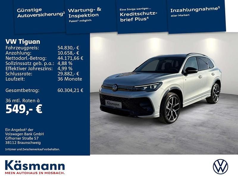 Silber Gebraucht 2025 VW Tiguan R-line SUV | 54.830 € - Bild 1/4