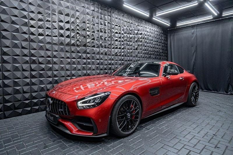 Rot Gebraucht 2019 Mercedes AMG GT C AMG Coupé | 99.900 € - Bild 1/4
