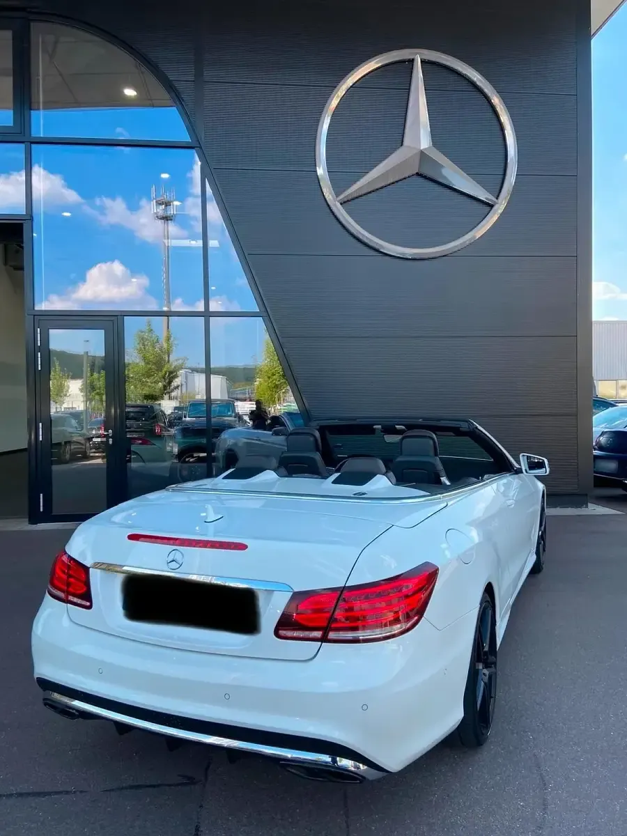 Gebraucht Mercedes E350 AMG 252 PS (185 kW) 2013 Weiß Cabrio
