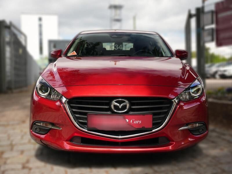 Rot metallic Gebraucht 2017 Mazda 3 Center-Line | 15.450 € (Etwas zu teuer) - Bild 1/4