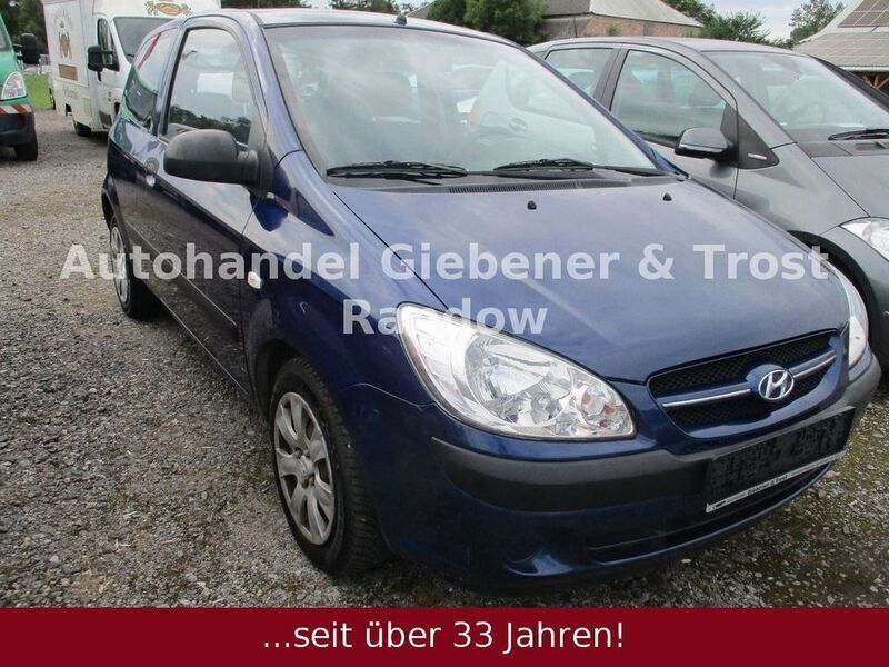 Blau Gebraucht 2008 Hyundai Getz Team Kleinwagen | 2.990 € (Teuer) - Bild 1/4