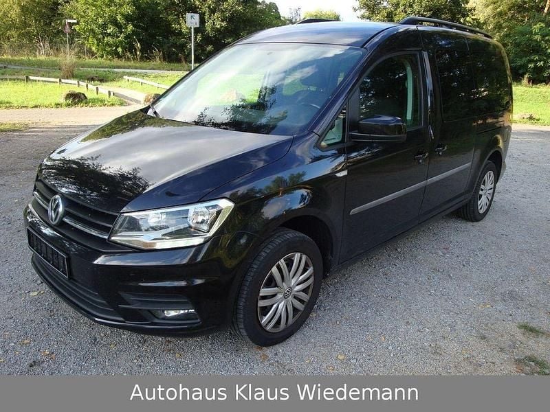 Schwarz Gebraucht 2019 VW Caddy Maxi Comfortline Van / Kleinbus | 19.999 € (Fairer Preis) - Bild 1/4
