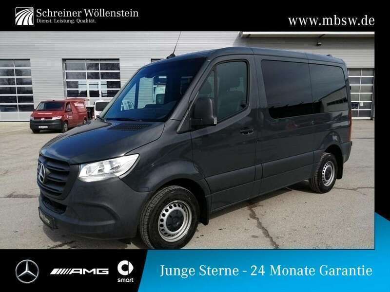Grauschwarzgrau Gebraucht 2022 Mercedes Sprinter Van | 34.498 € (Teuer) - Bild 1/4