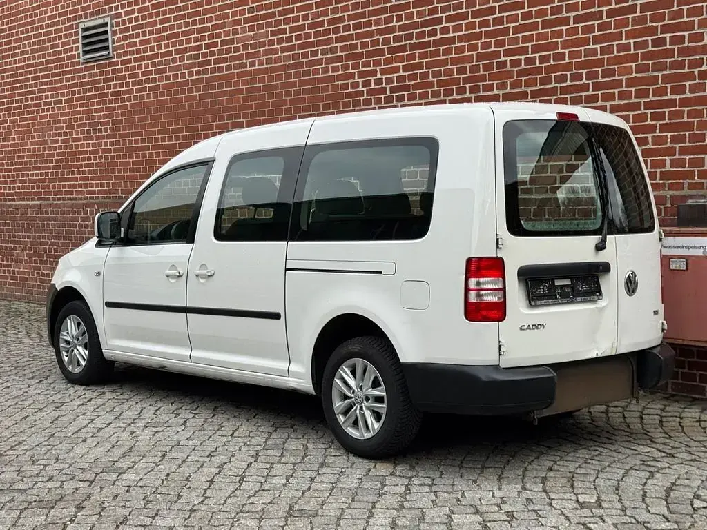 Gebraucht VW Caddy 102 PS (75 kW) 2012 Weiß Van / Kleinbus