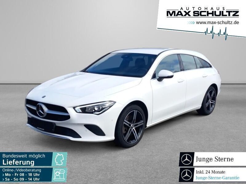 Unilack polarweiß Gebraucht 2022 Mercedes CLA250e Shooting Brake Kombi | 24.380 € (Superpreis) - Bild 1/4
