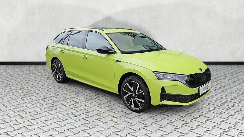 Mambagrün Neu 2025 Skoda Octavia SportLine Kombi | 36.980 € (Fairer Preis) - Bild 1/4
