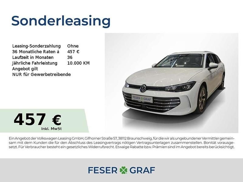 Neu VW Passat Business 150 PS (110 kW) 2026 Pure white uni Kombi