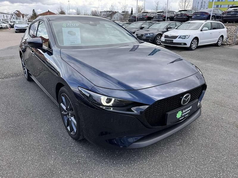 Gebraucht Mazda 3 150 PS (110 kW) 2021 Faroblau Kleinwagen