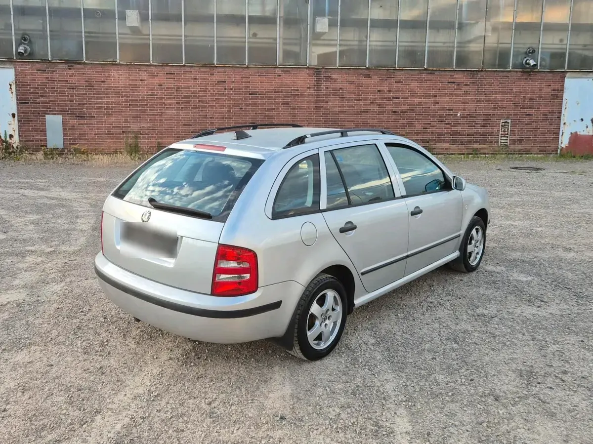 Gebraucht Skoda Fabia 75 PS (55 kW) 2002 Silber Kombi