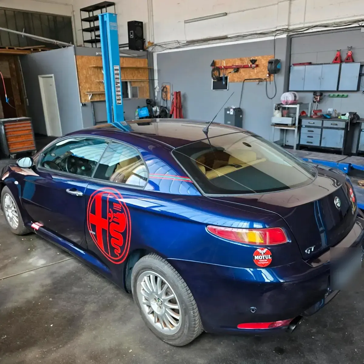 Gebraucht Alfa Romeo GT 160 PS (117 kW) 2006 Blau Coupé