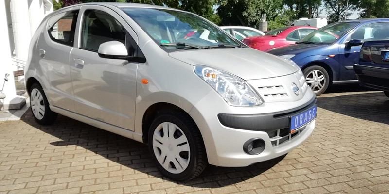 Silber Gebraucht 2010 Nissan Pixo Kleinwagen | 3.750 € - Bild 1/4