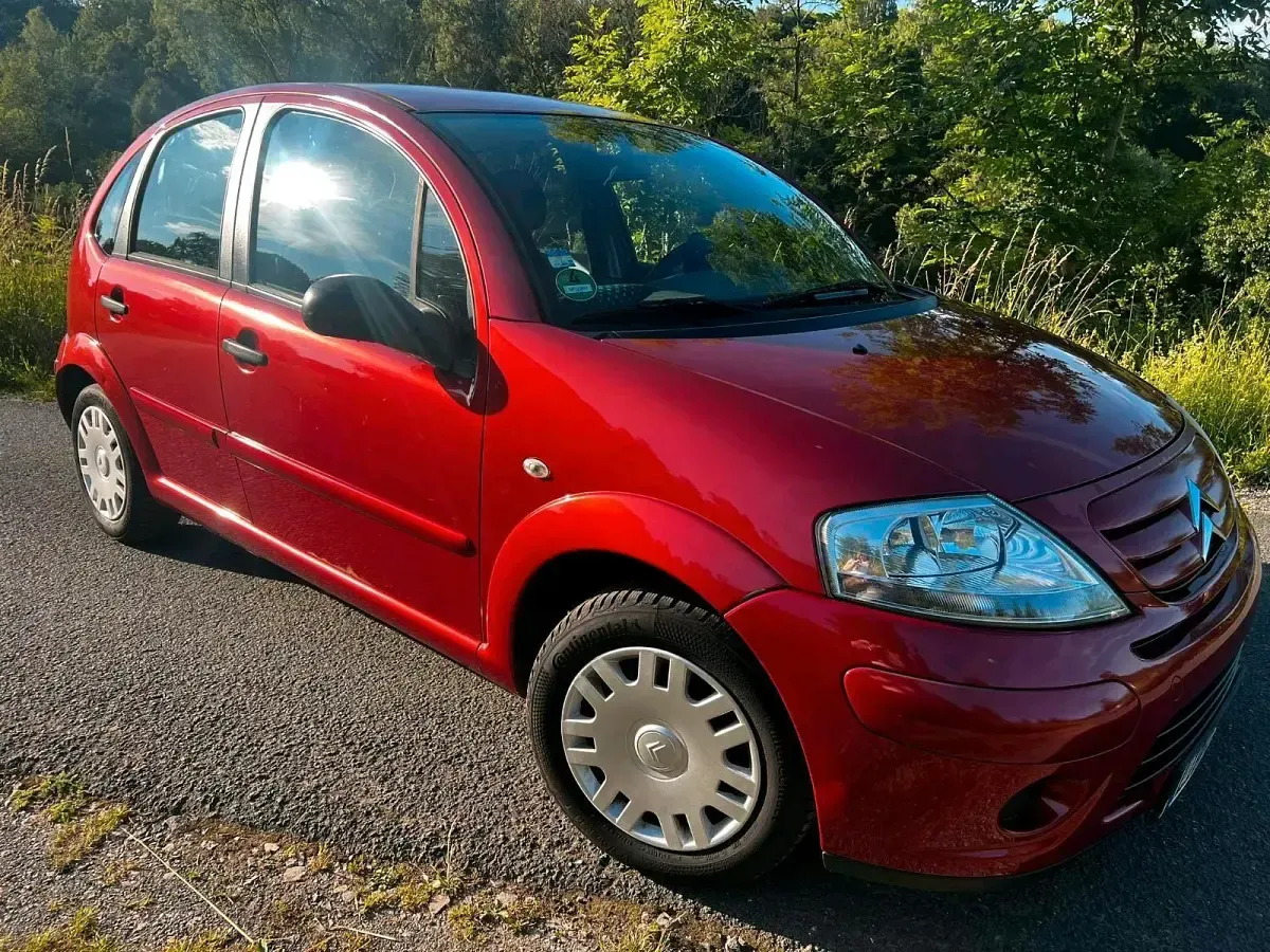 Gebraucht Citroën C3 Tonic 73 PS (53 kW) 2009 Rot Kleinwagen