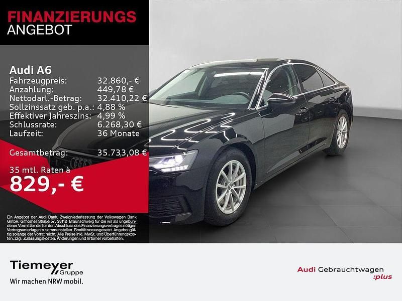 Gebraucht Audi A6 Basis 231 PS (169 kW) 2019 Brillantschwarz Limousine