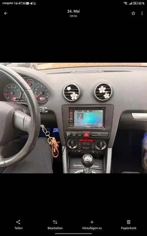 Gebraucht Audi A3 Ambition 116 PS (85 kW) 2007 Schwarz Kleinwagen