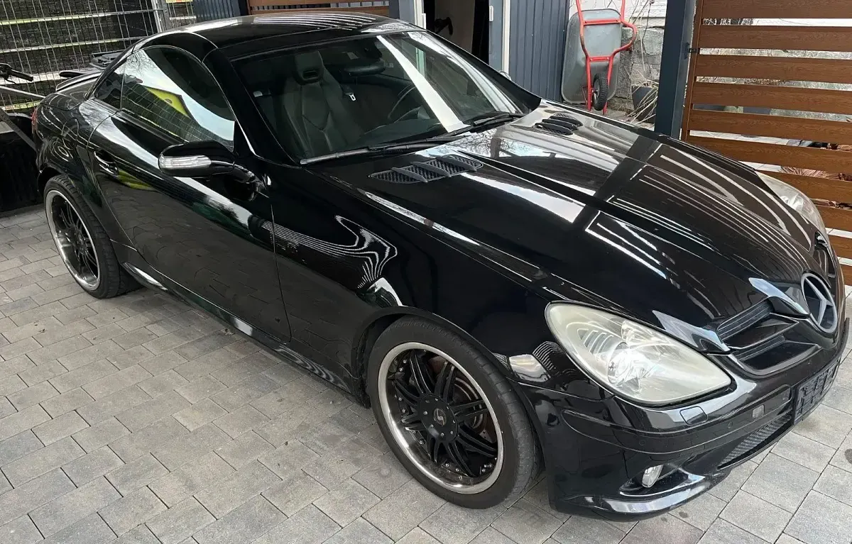 Gebraucht Mercedes SLK350 AMG 272 PS (200 kW) 2004 Schwarz Cabrio