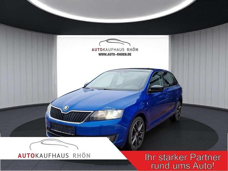 Raceblau metallic Gebraucht 2014 Skoda Rapid Style Limousine | 7.490 € (Fairer Preis) - Bild 1/4