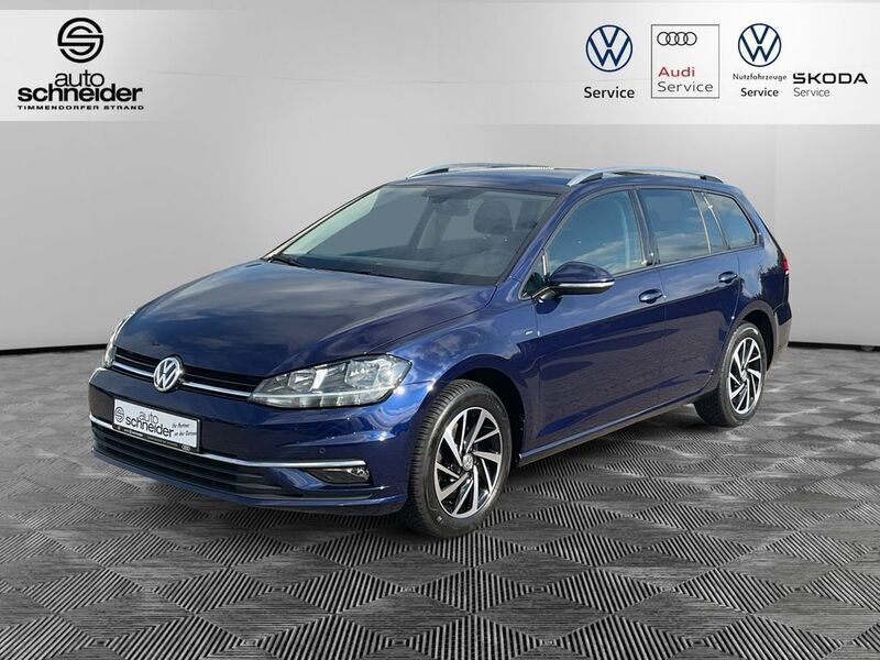 Atlantic blue metallic [bla] Gebraucht 2018 VW Golf VII Join Kombi | 16.450 € (Etwas zu teuer) - Bild 1/4