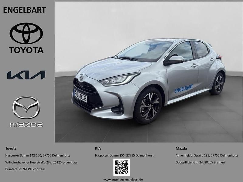 Silber Neu 2024 Toyota Yaris Hybrid Team Limousine | 23.990 € (Guter Preis) - Bild 1/4