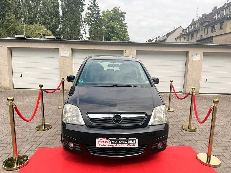 Schwarz Gebraucht 2008 Opel Meriva Edition Van / Kleinbus | 1.999 € (Guter Preis) - Bild 1/4